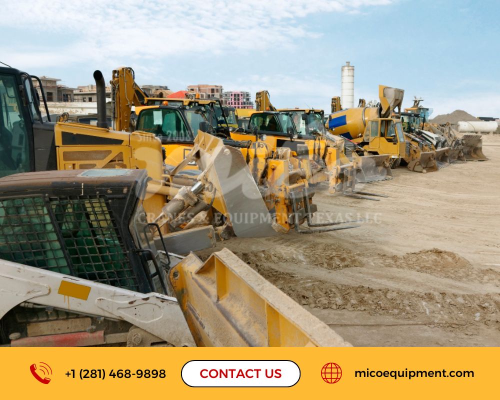 Construction Equipment for Rent in Houston Texas